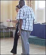 Howard learns the Cha Cha Cha