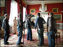 Crew of Cock And Bull Story at Felbrigg Hall