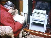 ठंड से ठिठुरते ब्रितानी