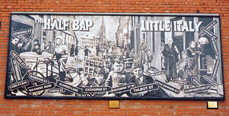 Little Italy Mural in Belfast