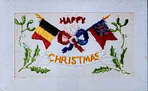 Christmas card from Jack Peake to his sister Mabel, 8th December 1915 (Courtesy of Harold Gordon)