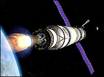 يک طرح اوليه از سی ای وی از شرکت بوئينگ