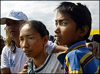 Felaketzede çocuklar