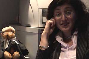 Being a divorce lawyer Denise has hardened her attitude to love...