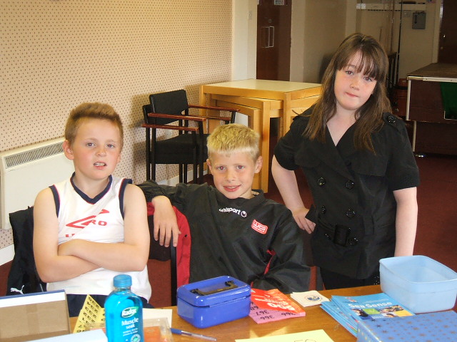 Us about to start the coffee morning.