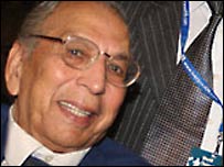  آئبا کے سابق صدر پروفیسرانور چوہدری 