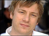 O chef britânico Jamie Oliver