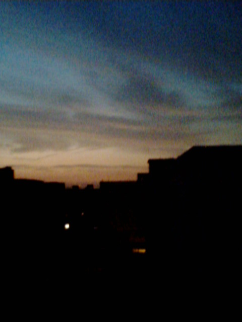 sunrise from my window