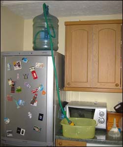 A contraption to solve the water shortage problems