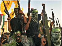 مردان مسلح فلسطينی