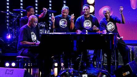 The Stylistics on Friday Night With Jonathan Ross (image: Hot Sauce)