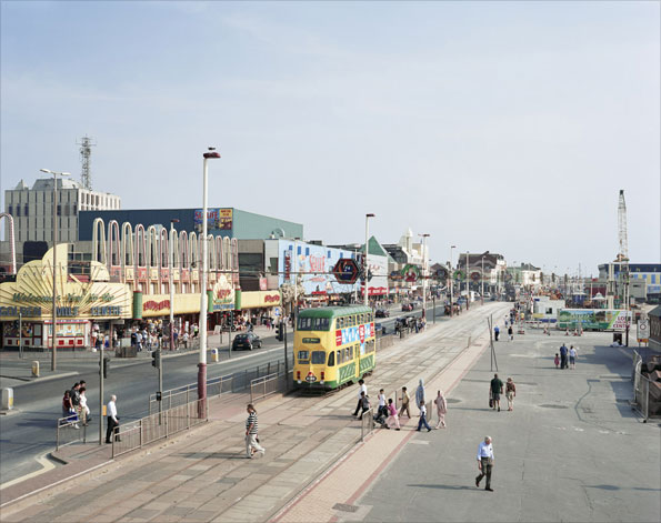 Blackpool Promenade, Lancashire, 24 July 2008