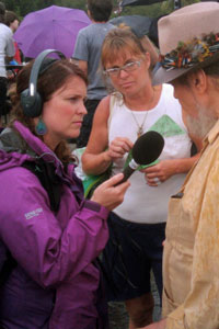 Robyn with Doctor John