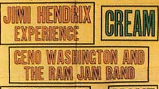 Colin Ward talks about a poster from a momentous music event.