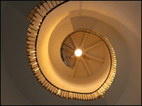 Southwold Lighthouse spiral staircase