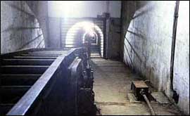 MONKTON FARLEIGH - upper terminus of Farleigh Down Tunnel