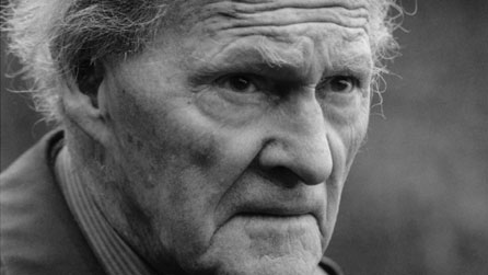 Photograph of the RS Thomas postcard, courtesy Academi.