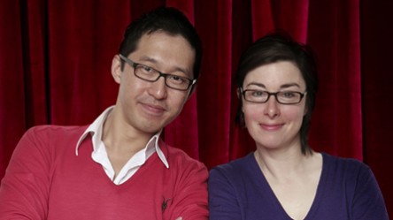 Jason Lai and his student, Sue Perkins
