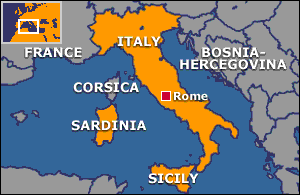 Map of Italy