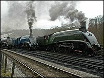 Class A4s at the North Yorks Moors Railway.
