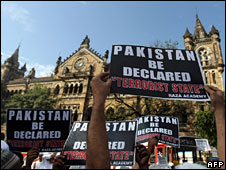 Demonstration against Pakistan in India