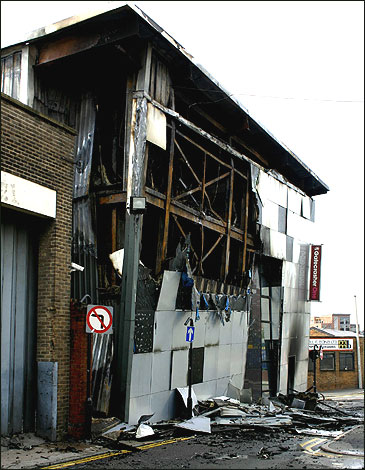 Gatecrasher One after the fire