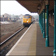 The John Peel Train comes down the track