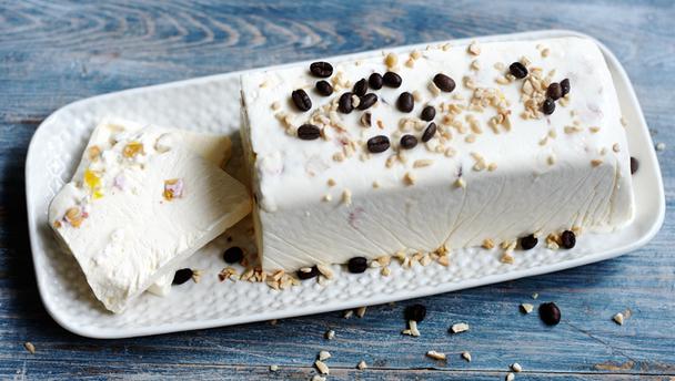 Semifreddo with nougat