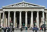 Photograph of the front of the British Museum (BBC copyrighted image)