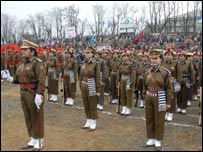 श्रीनगर में गणतंत्र दिवस