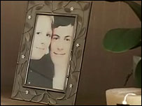 Andrew's picture in the living room