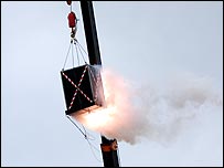 Stuntman Mark Stanner