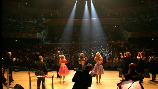 Crowd enjoying BBC Sing Live Events