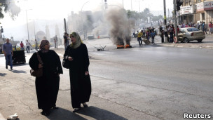 Mulheres palestinas na Cisjordânia (Foto: Reuters)
