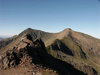 Pedol yr Wyddfa - y Grib Goch