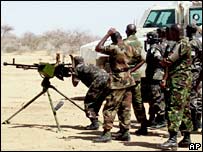 Binh lính thuộc Lực lượng của Liên Hiệp châu Phi