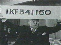 The first winning Premium Bond