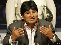 Presidente Evo Morales