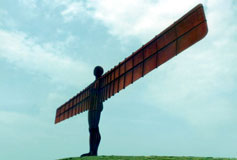 the angel of the north.