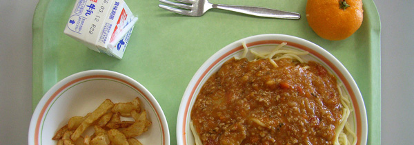 school dinner