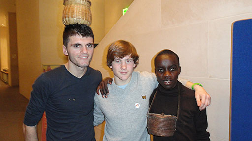 Pupils from schools in the UK and Kenya share cultures