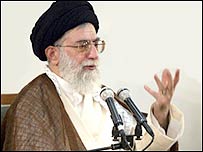 آيت الله خامنه ای رهبر جمهوری اسلامی