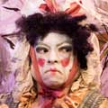 Liz Carr in Graeae's 'George Dandin' (photo by Patrick Baldwin)