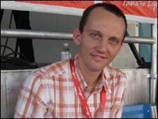 Presenter Russell Fuller