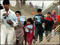 Belakot'taki mülteci kampı