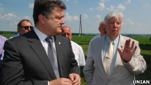 Петро та Олексій Порошенки