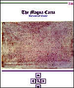 Y Magna Carta arlein ar Safle Llyfrgell Brydeinig
