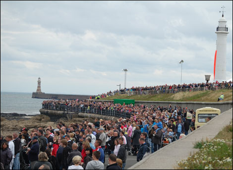 Crowds at the Sunderland International Airshow