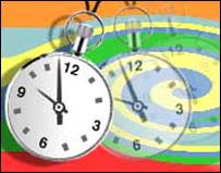 Relógio usado na hipnose