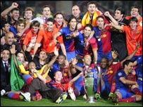 Барселона святкує перемогу
